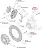 140-18274 Forged Narrow Superlite 4R Big Brake Rear Brake Kit For OE Parking Brake - image 3