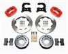 Forged Dynalite Pro Series Brake Kit Rear End: Olds/Pontiac Flange - image 1