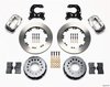 Forged Dynalite Pro Series Brake Kit Rear End: Small Ford Flange - image 2