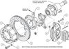 Forged Dynalite Pro Series Brake Kit Rear End: Big Ford New Style Flange - image 3