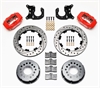 Forged Dynalite Pro Series Brake Kit Rear End: Big Ford New Style Flange - image 1