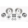 Hub and Rotor Kit 1975-1980 Ford Granada Drum Spindle - image 1