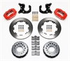 Forged Dynalite Pro Series Brake Kit Rear End: 8.8 Ford Flange - image 1