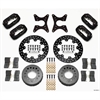Forged Dual Caliper Dynalite Rear Drag Brake Kit Rear End: Olds/Pontiac Flange - image 1