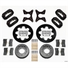 Forged Dual Caliper Dynalite Rear Drag Brake Kit Rear End: Olds/Pontiac Flange - image 1