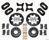 Forged Dual Caliper Dynalite Rear Drag Brake Kit Rear End: Olds/Pontiac Flange - image 2