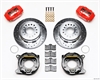 Forged Dynalite Rear Parking Brake Kit Stock C-Clip 12 Bolt - image 1