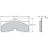 BP-10 Smart Pads Brake Pads Calipers: Wilwood D8-4, OEM - GM D8 Type - image 1