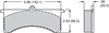 BP-40 Brake Pads Calipers: GN6R - image 1
