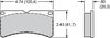 150-16500K Smart Pad BP-40 Brake Pads - image 2