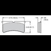 150-20-7416K Smart Pad BP-20 Street Performance/Racing Brake Pads for Narrow Superlite Calipers [BP-20 Compound] - image 2