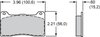 150-28-7816K Wilwood Racing Pads - image 2