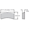 BP-10 Smart Pads Brake Pads Calipers: Wilwood Superlite 4 and 6 Piston - image 1