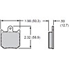 BP-10 Smart Pads Brake Pads Calipers: Wilwood DLS, Aerospace, M-W, Outlaw, Sierra/JFZ, Strange, US Brake - image 1