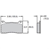 BP-10 Smart Pads Brake Pads Calipers: Wilwood DynaPro, NDL - image 1