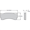 BP-10 Smart Pads Brake Pads Calipers: Wilwood TC-6 (Truck/SUV) Caliper - image 1