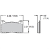 BP-10 Smart Pads Brake Pads Calipers: Wilwood DL w/ bridgebolt, DynaPro M-W, Strange