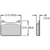 BP-20 Brake Pads Calipers: Wilwood Powerlite - image 1