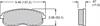ProMatrix Brake Pads Calipers: D815 - image 1