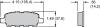 ProMatrix Brake Pads Calipers: D905 - image 1