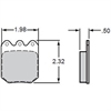 BP-20 Brake Pads Calipers: Wilwood DLS, Aerospace, M-W, Outlaw, Sierra/JFZ, Strange, US Brake - image 1