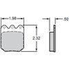 BP-20 Brake Pads Calipers: Wilwood DLS, Aerospace, M-W, Outlaw, Sierra/JFZ, Strange, US Brake - image 2