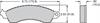 ProMatrix Brake Pads Calipers: D412 - image 1