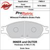 ProMatrix Front Brake Pads Calipers: 1996-2003 Ford - image 1