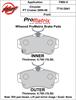 ProMatrix Front Brake Pads Calipers: 2000-2006 Chrysler - image 1