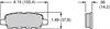 ProMatrix Brake Pads Calipers: D905 - image 1