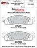 ProMatrix Front Brake Pads Calipers: 2003-2005 Dodge - image 1