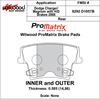 ProMatrix Rear Brake Pads Calipers: 2006 Dodge - image 1