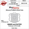 ProMatrix Front Brake Pads Calipers: 2006 Chevy - image 1