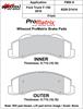 ProMatrix Front Brake Pads Calipers: 2010 Ford - image 1