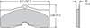 Polymatrix A Brake Pads Calipers: Wilwood D8-4/6 - image 1
