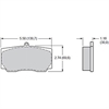 Polymatrix A Brake Pads Calipers: AP, Brembo (These calipers can use either 950-15A-5741K or 950-15A-7062K pads) - image 1