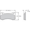 Polymatrix A Brake Pads Calipers: Wilwood W6A - image 2
