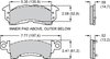 Polymatrix "B" Compound Pads D154, GM Metric - image 2