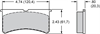 Polymatrix "B" Compound Bedded Pads Superlite 4/6 - image 1