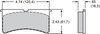 Polymatrix "B" Compound Pads Narrow Superlite 4/6 - image 2