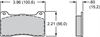 Polymatrix "B" Compound Pads Narrow Superlite 4/6 - image 1