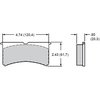 Polymatrix "E" Brake Pads Calipers: Wilwood Superlite 4 and 6 Piston - image 2