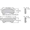 Polymatrix "E" Brake Pads Calipers: OEM - GM D52 Type, Wilwood GM II, GM III, Coleman, Howe, Outlaw, Sierra/JFZ - image 1