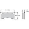 Polymatrix "E" Brake Pads Calipers: Wilwood Superlite 4 and 6 Piston - image 2