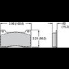 Polymatrix "E" Brake Pads Calipers: Wilwood DynaPro, NDL - image 2