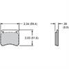 Polymatrix "E" Brake Pads Calipers: AP LD-19, FF1600, Alcon - image 1