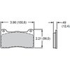 Polymatrix H Brake Pads Calipers: Wilwood DL w/ bridgebolt, DynaPro M-W, Strange - image 2