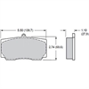 Polymatrix H Bedded Brake Pads Calipers: Wilwood Integra HP, AP, Brembo - image 1