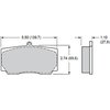 Polymatrix H Bedded Brake Pads Calipers: Wilwood Integra HP, AP, Brembo - image 2