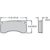 Polymatrix H Brake Pads Calipers: Wilwood GT 4000, Alcon, Brembo, Coleman - image 2